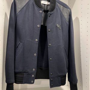 Coach Mens Varsity Jacket in Navy Mens XS